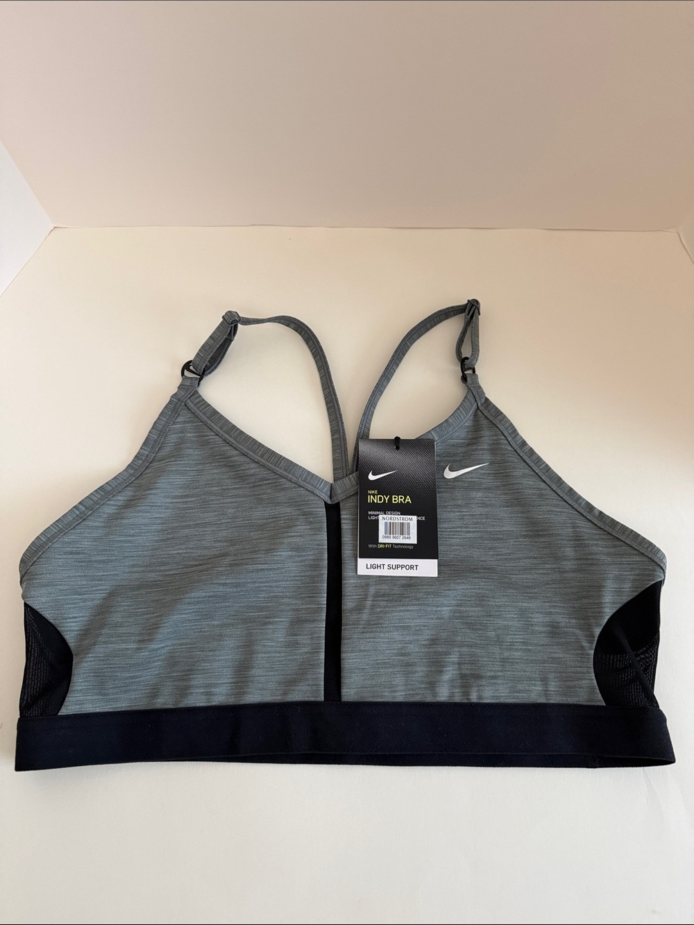 NWT Nike INDY BRA DRI-FIT light support minimal XXL sports bra adjustable straps